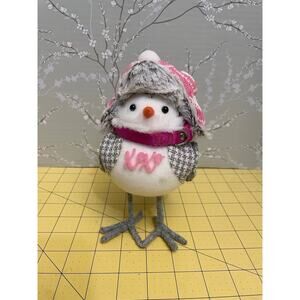 Walgreens XOXO Bird Valentine Felt Home Decor Hat Scarf